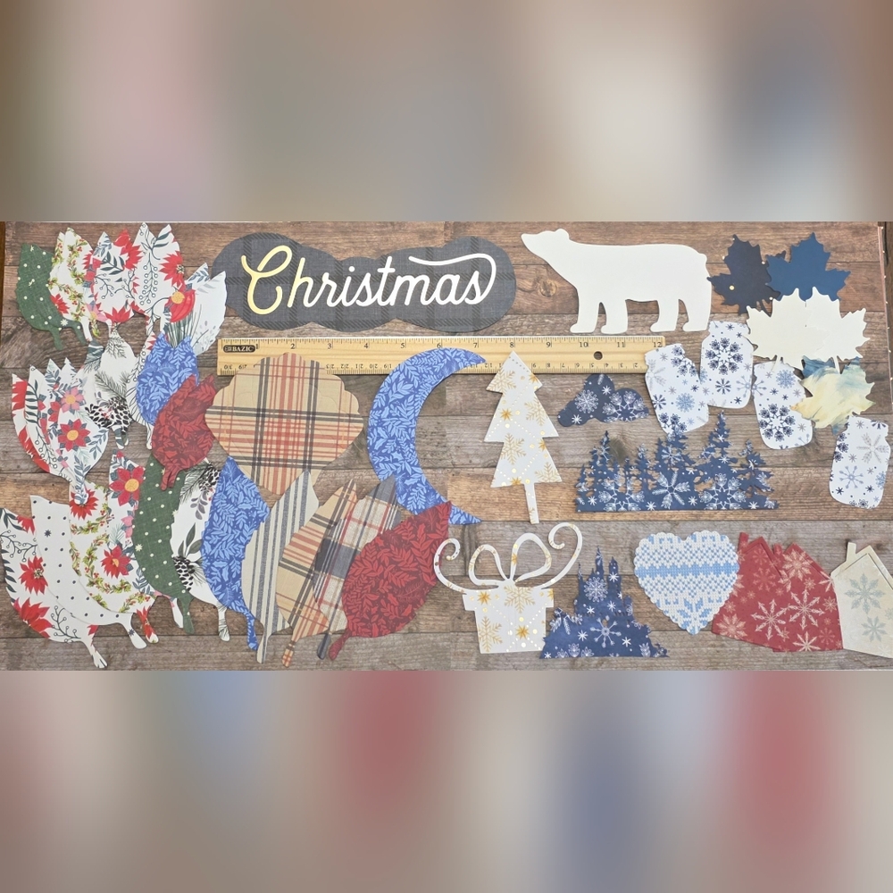 Paper Cutouts Embellishments 50 Pieces, Scrapbooking,Junk Journaling, Cardmaking